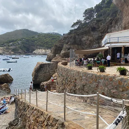 Precioso Apartmento Sobre El Mar, Cap Sa Sal, Begur, Girona * Begur